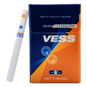 บุหรี่นอกส่งด่วน บุหรี่ เวส มะม่วง (2 เม็ดบีบ)