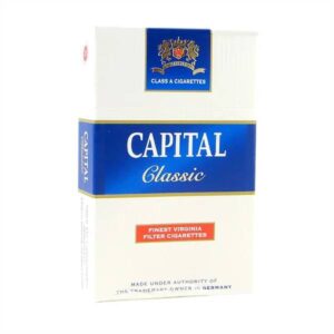 บุหรี่นอกส่งด่วน บุหรี่ แคปปิตอล ฟ้าขาว